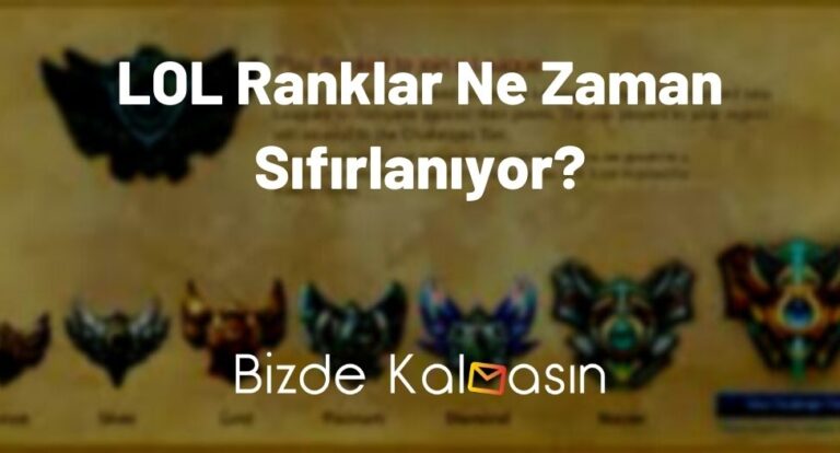 Lol Rank Sistemi 2024 Ligler Ne Zaman Sıfırlanıyor 6187