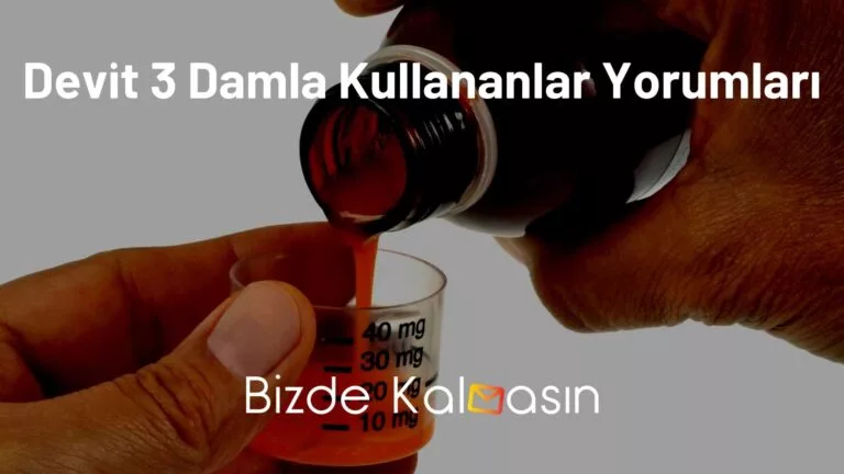 Devit 3 Damla Kullananlar Yorumları