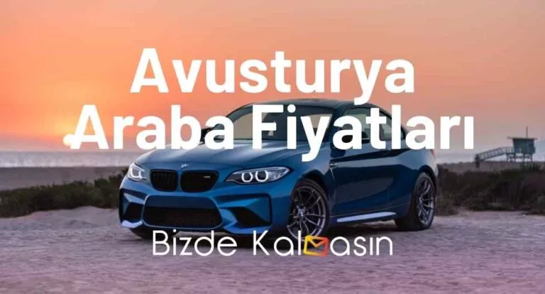 Avusturya Araba Fiyatları