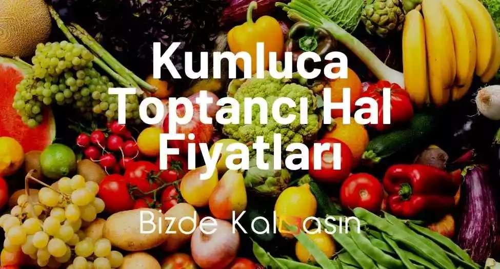 Kumluca Toptancı Hal Fiyatları