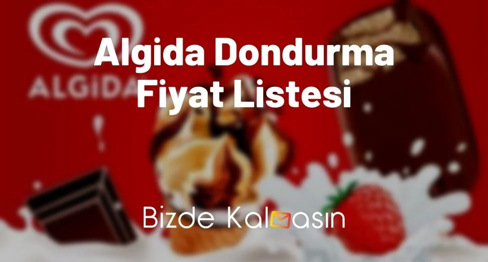 Algida Dondurma Fiyat Listesi