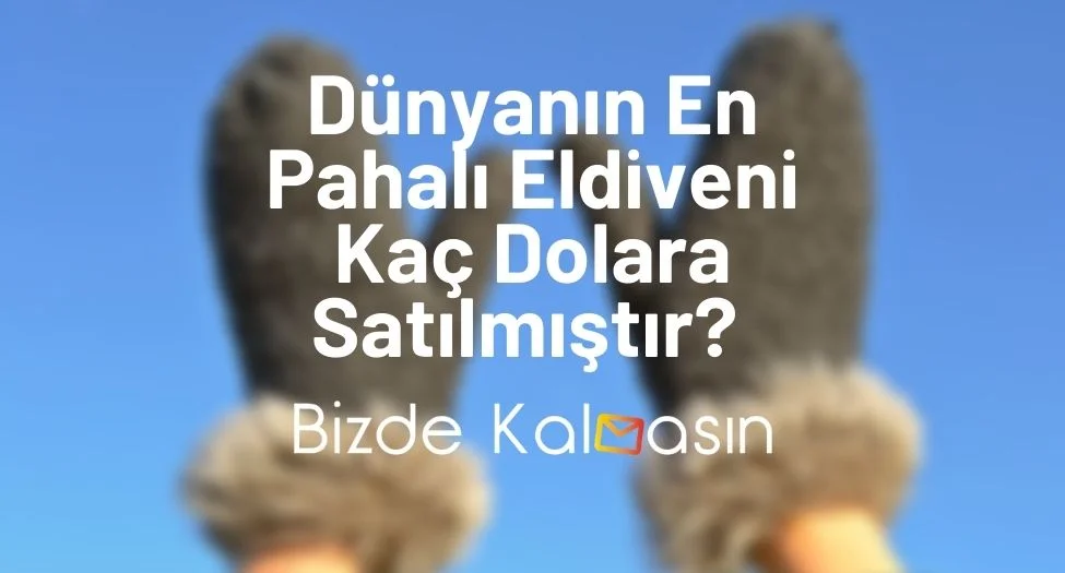 Dünyanın En Pahalı Eldiveni Kaç Dolara Satılmıştır? 