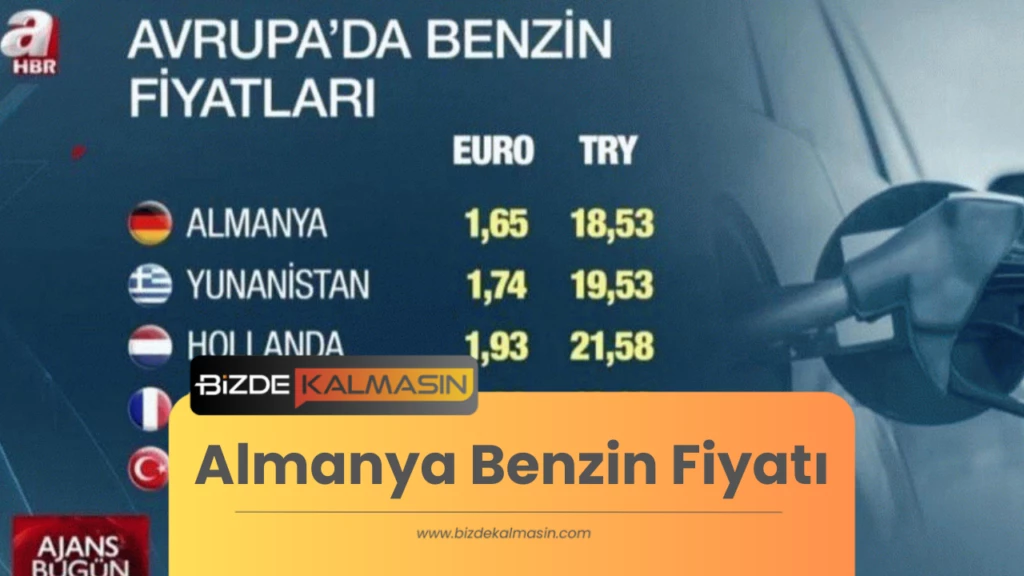 Almanya Benzin Fiyatı