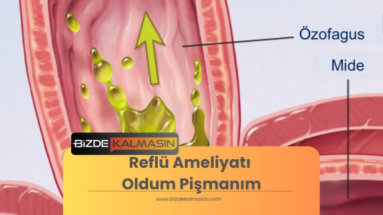 Reflü Ameliyatı Oldum Pişmanım -Nedenleri ve Öneriler