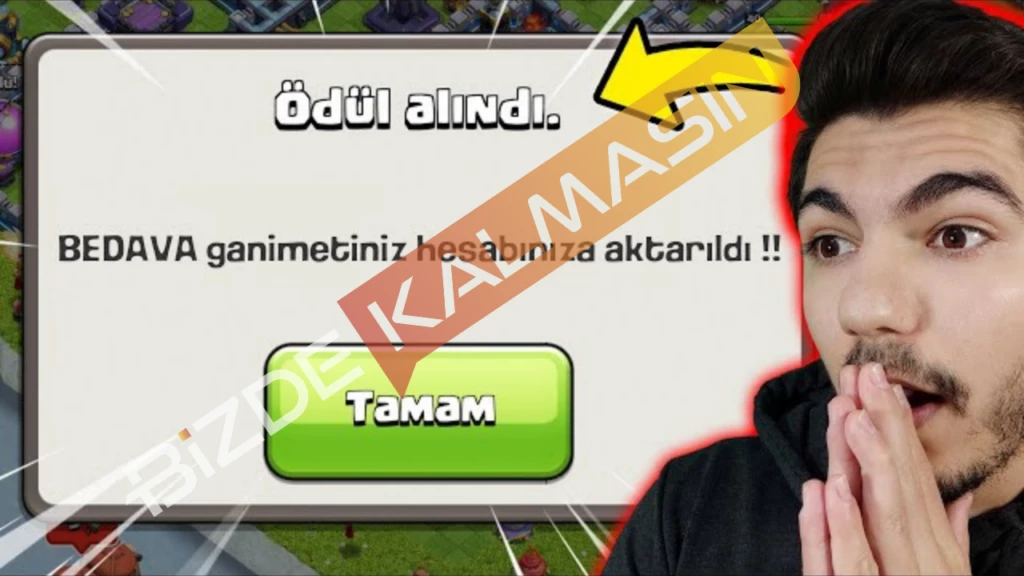 Telegram ile Clash Of Clans Bedava